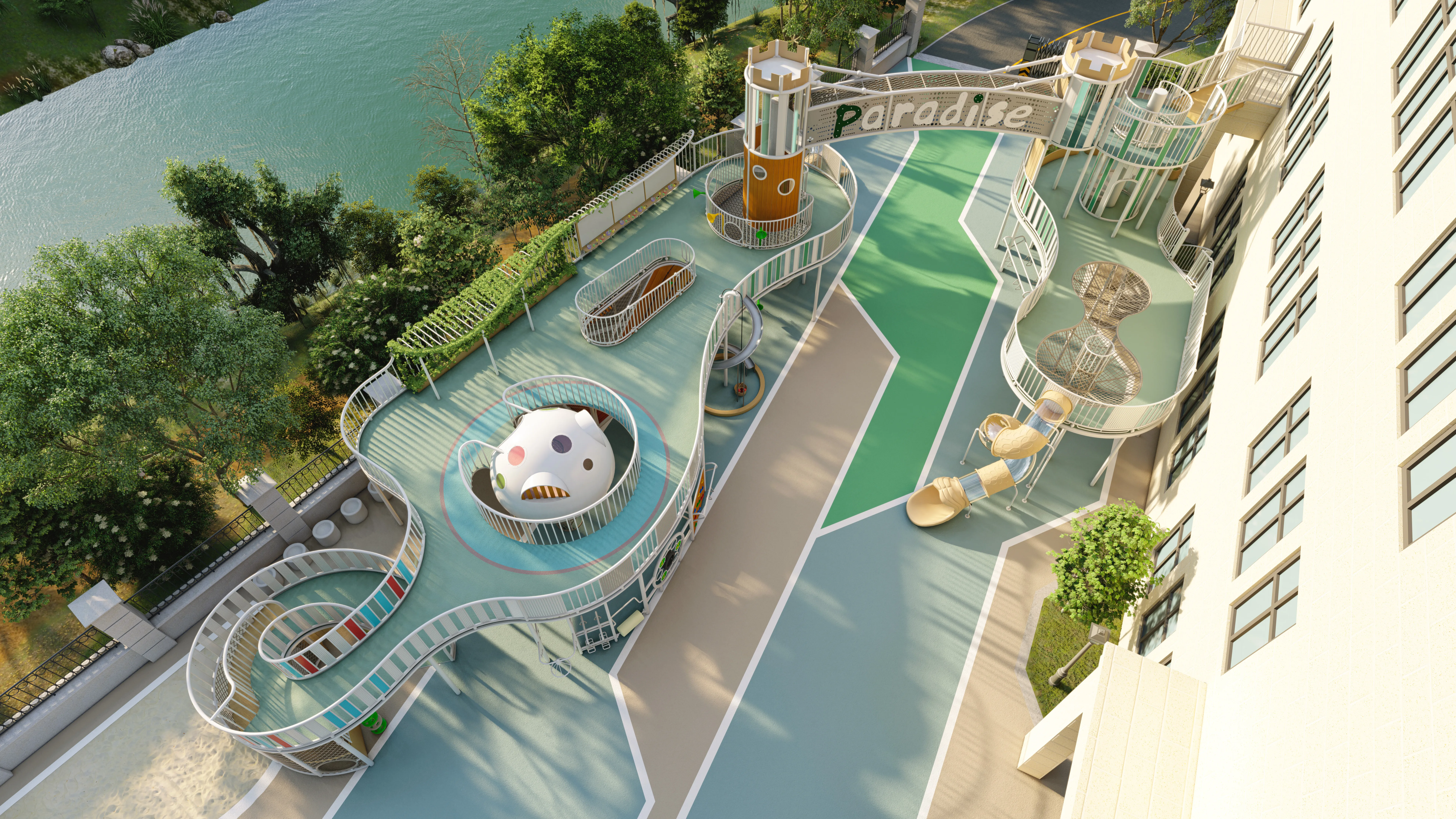 Timber Tower Signature Playground gallery image