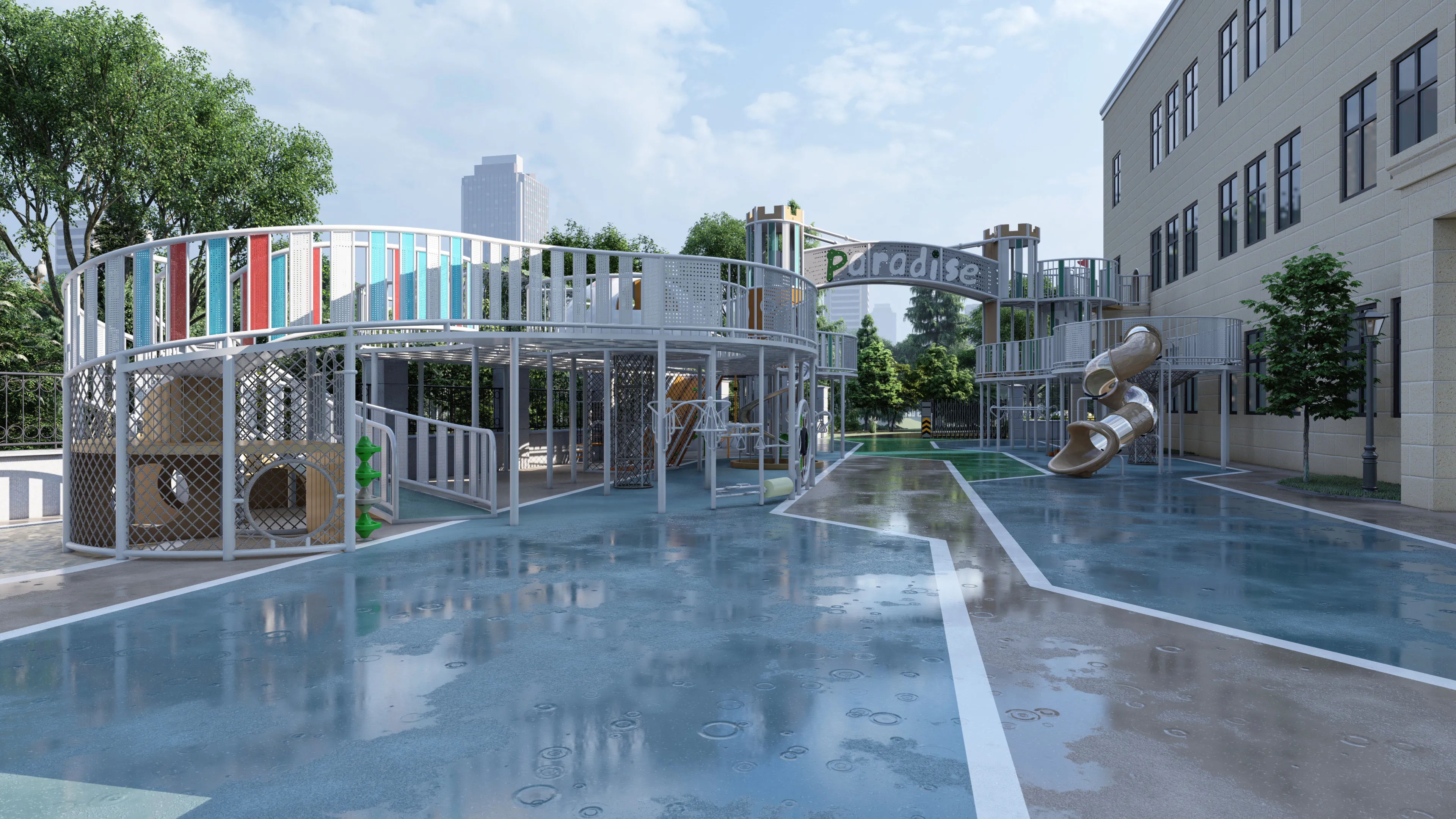 Timber Tower Signature Playground gallery image