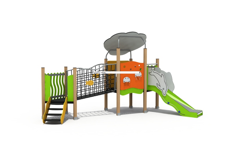 plastic slide
